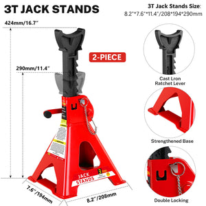 2 Ton Low Profile Floor Jack