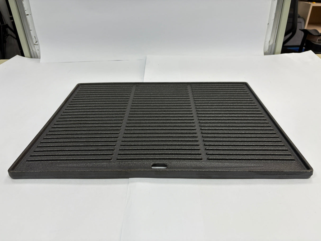 NL-4B02-CMP Square Cast Iron Griddle Pan Reversible Grill