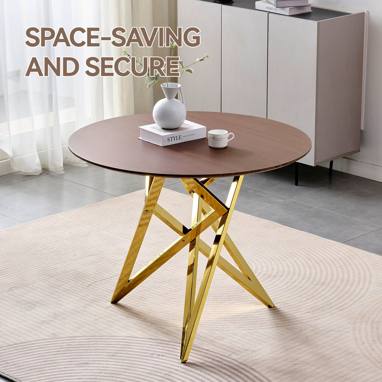 37 Inch Round Dining Table