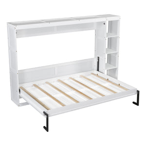 Murphy Bed With Bookshelf And Storage