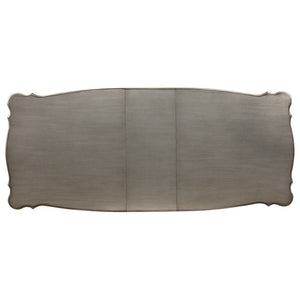 Ariadne - Dining Table With Pedestal - Antique Platinum