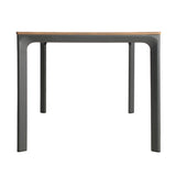 Westcott dining table with wood top