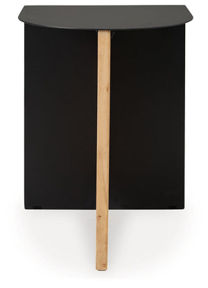 Ladgate - Accent Table - Black / Natural