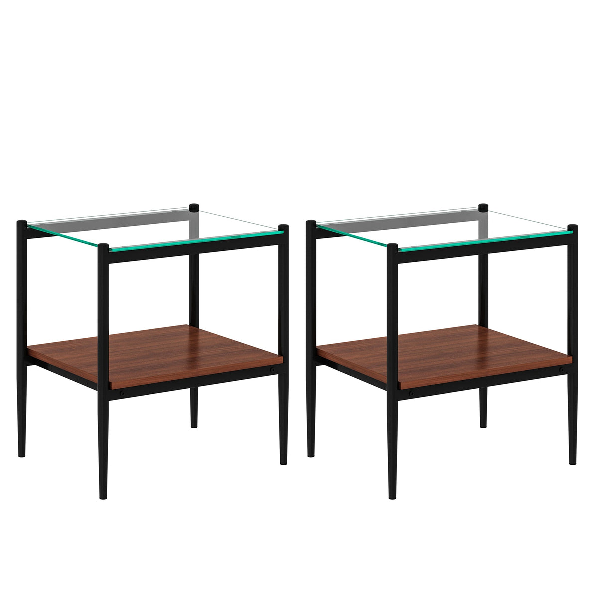 Set of 2 Rectangle End Table