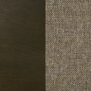 Clement - Upholstered Eastern King Bed - Dark Brown