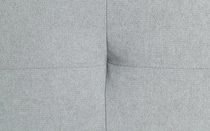Quenti - Sofa Bed With Pillow - Gray Melange Velvet