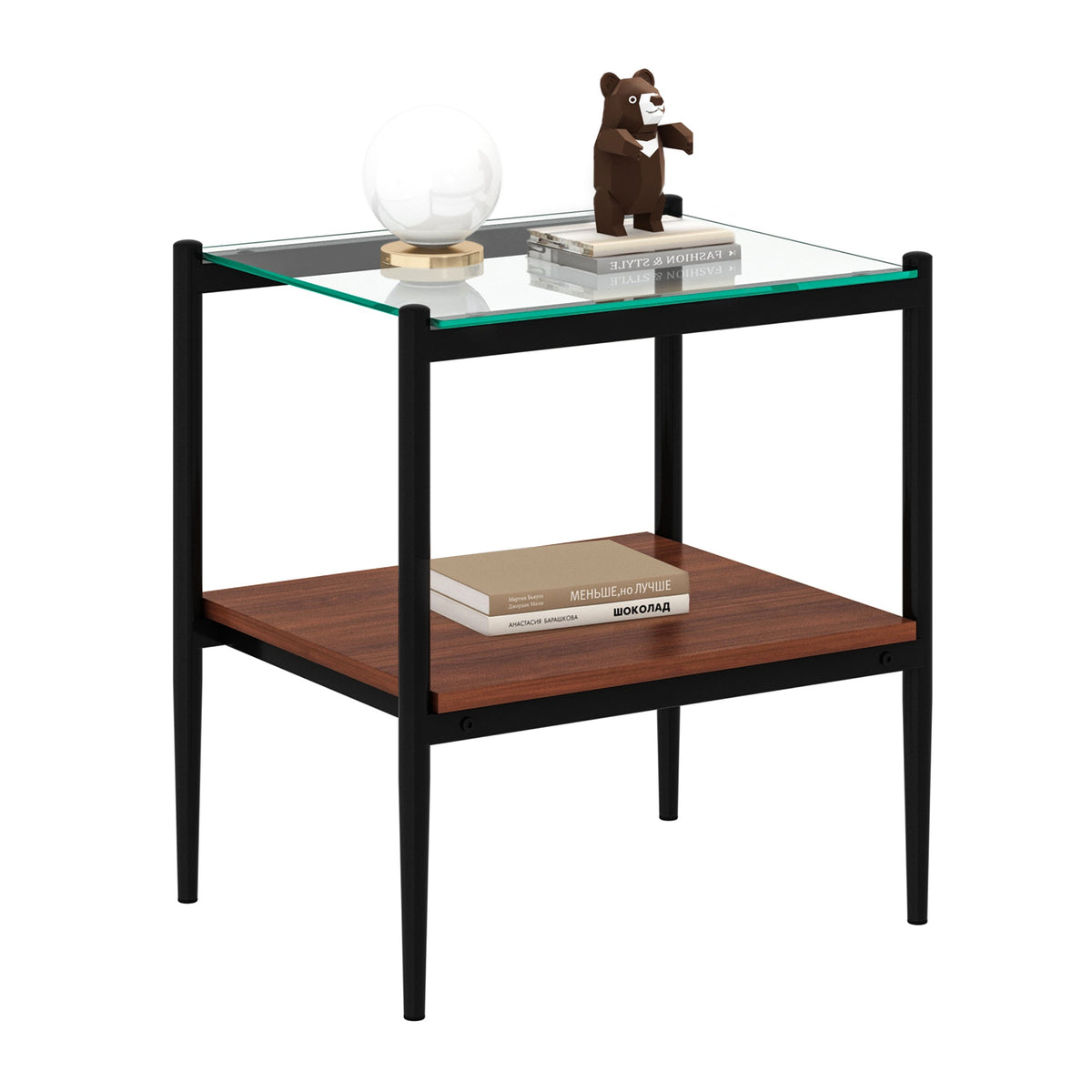 Set of 2 Rectangle End Table