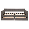 Upholstered Platform Bed With USB Charging