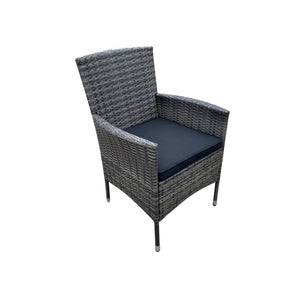 9 Piece Outdoor Patio Wicker Dining Set