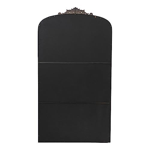Arch Mirror, Baroque Inspired Wall Decor For Bathroom, Bedroom, Living Room