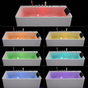 67-Inch Single-Person Luxury Whirlpool Bathtub