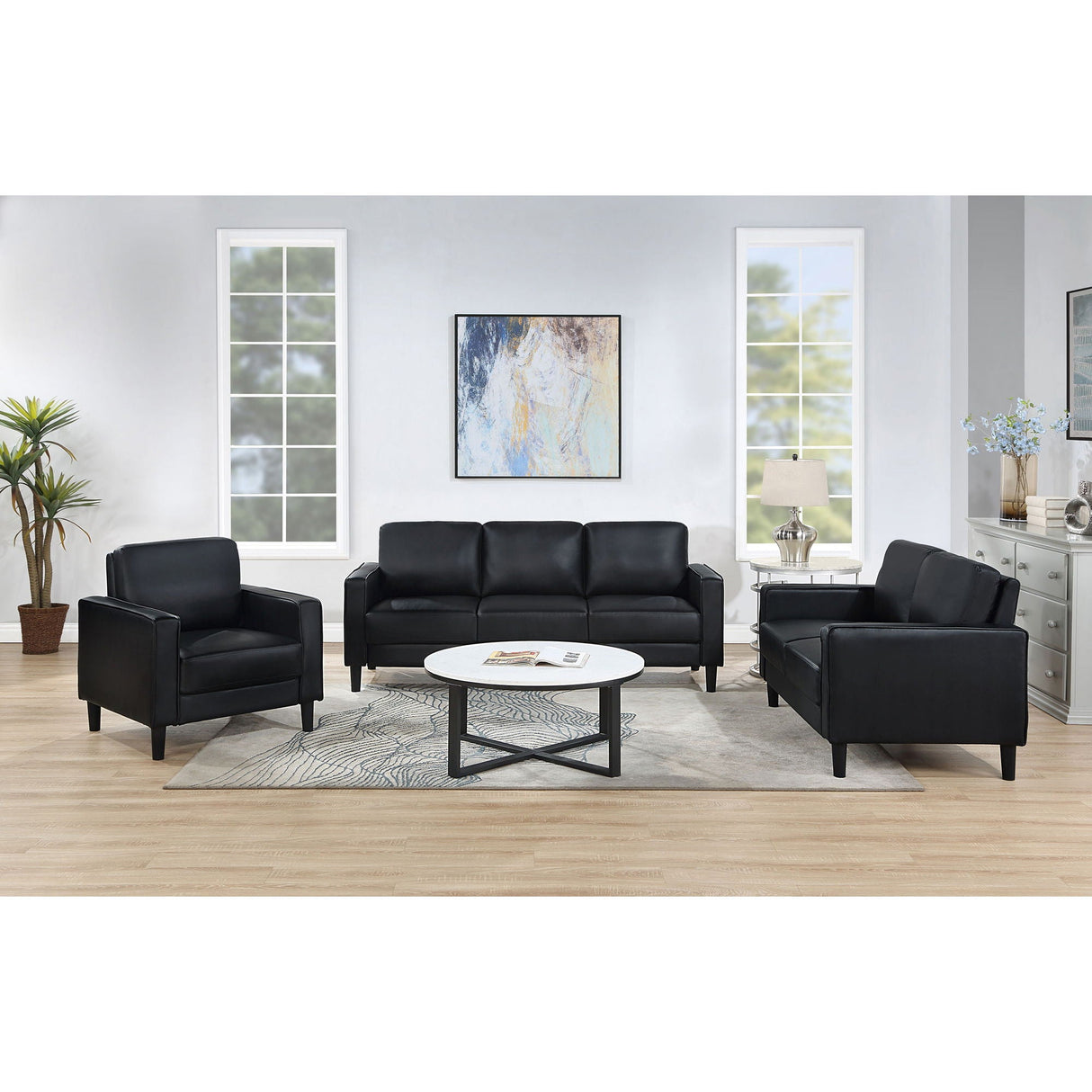 Farallone -Track Arm Accent Chair