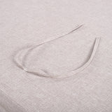 Outdoor Chaise Lounge Chair, Acacia Wood with Adjustable Backrest and Cushion