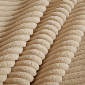 Ottoman Corduroy - Camel