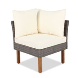 GO 9-Piece Patio Rattan Furniture Set