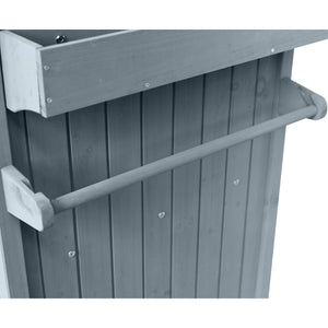 K&K 80.5' Outdoor Kitchen Island for Big Green Egg & Blackstone Griddle