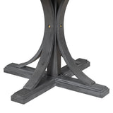 Isla Graceful Pedestal Dining Set for Four