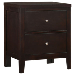 Carlton 5-piece Twin Bedroom Set Cappuccino