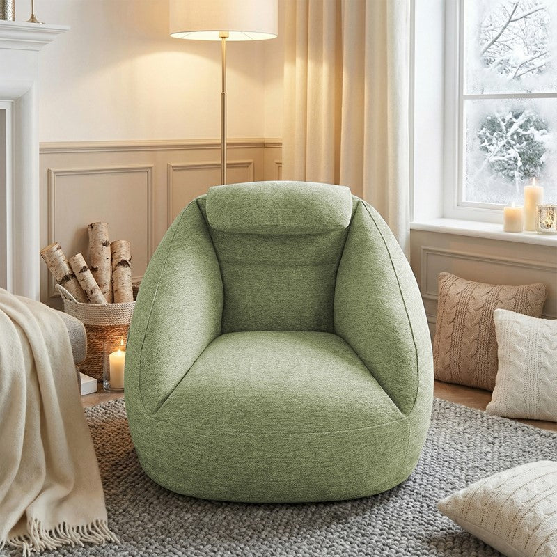 Cloud Ergonomic Couch in Olive