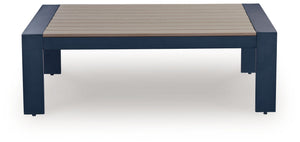 East Beach - Blue - Rectangular Cocktail Table