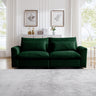 Modern 2 Seater Corduroy Fabric Sofa