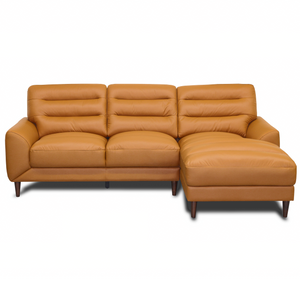 Clarion Genuine Leather Sectional