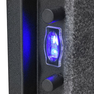 2.02 Cubic Ft Biometric Keypad Fire Resistant Safe - Black