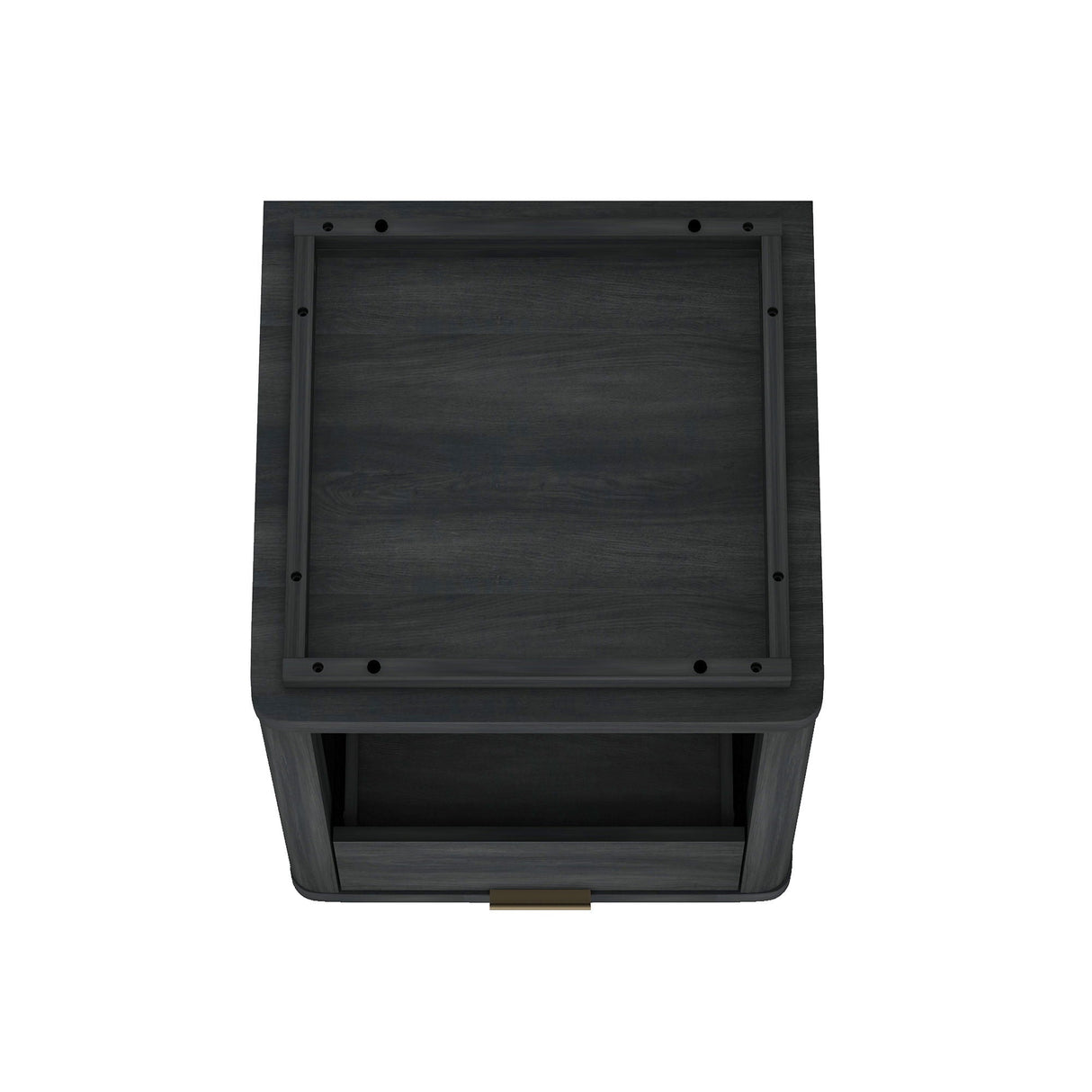Evelyn - Nightstand With 1 Drawer And Open Shelf