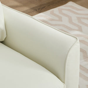 TS Cat Paw Leather Upholstered Sofa 2PC