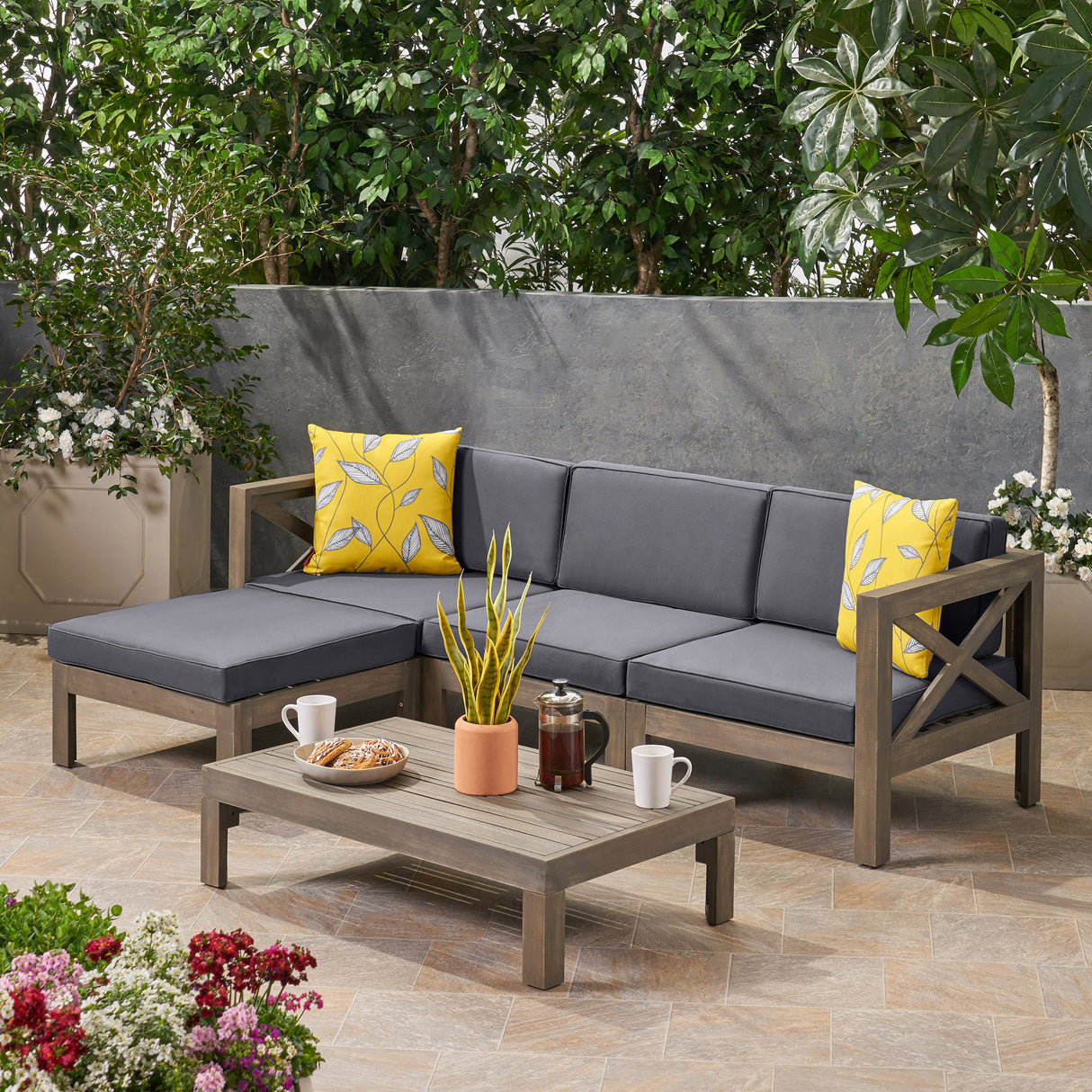 Alcove-L-shape-teak-sofa-set-dark-gray-by-christopher-knight-home-Outdoor-Furniture-Sets