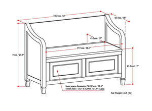 Connaught - Storage Bench