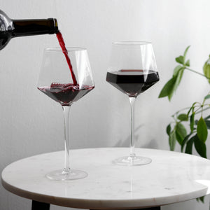 Seneca crystal wine glasses viski®