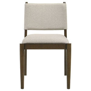 Ottowa Upholstered Dining Side Chair Brown (Set of 2)