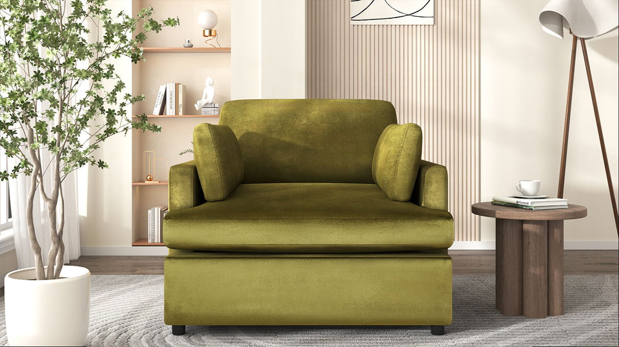 Oversized Accent Chair Comfortable Armrest Cushions