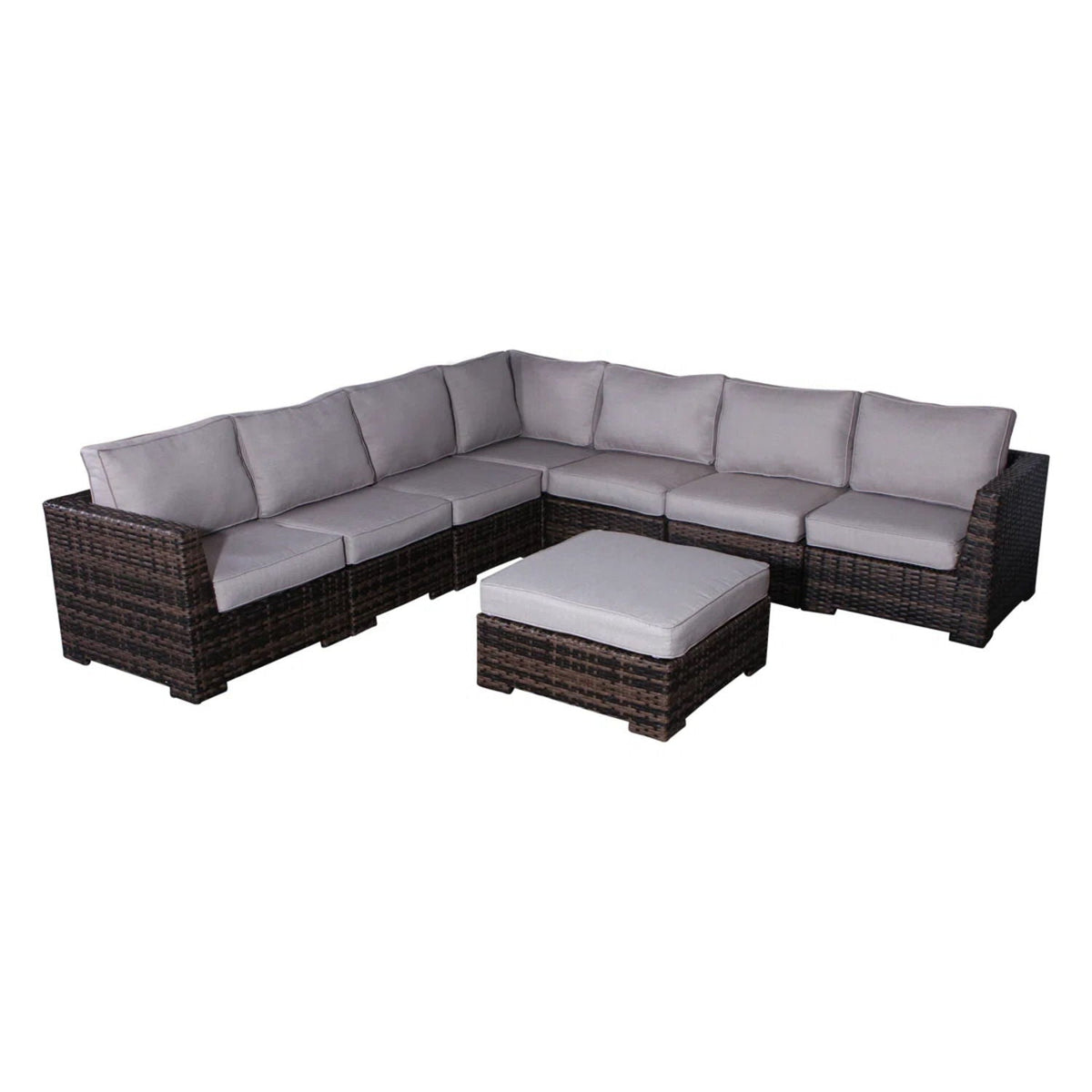 Outdoor Patio Chair Set For Patio With Foam Cushions