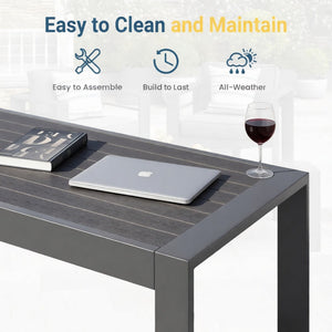 Modern Rectangle Outdoor Coffee Table