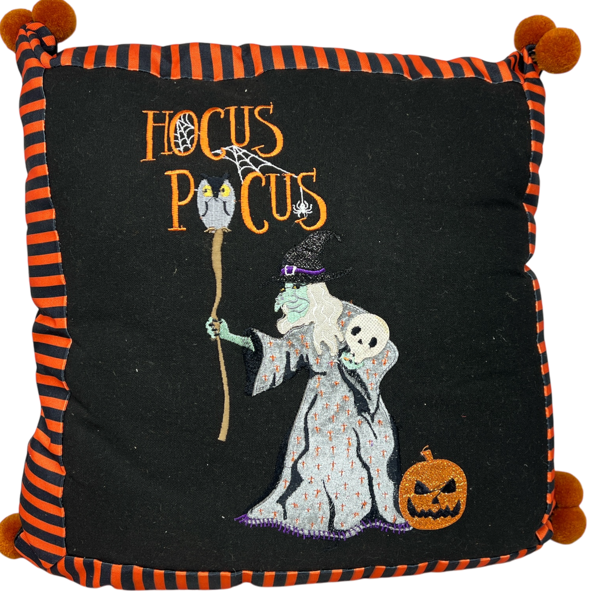 Hocus Pocus Witch Pillow