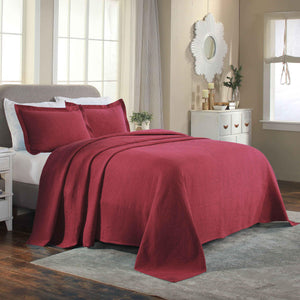 Celtic Circle Cotton Jacquard Matelasse Bedspread Set - Bedspread by Superior Brand