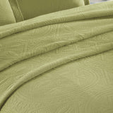 Celtic Circle Cotton Jacquard Matelasse Bedspread Set - Bedspread by Superior Brand