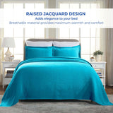 Celtic Circle Cotton Jacquard Matelasse Bedspread Set - Bedspread by Superior Brand