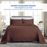 Celtic Circle Cotton Jacquard Matelasse Bedspread Set - Bedspread by Superior Brand
