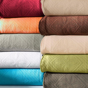 Celtic Circle Cotton Jacquard Matelasse Bedspread Set - Bedspread by Superior Brand