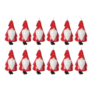 Ceramic Gnome Bell Ornament (Set of 12) - Tuesday Morning - Decorative Objects