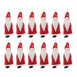 Ceramic Santa Bell Ornament (Set of 12) - Tuesday Morning - Decorative Objects