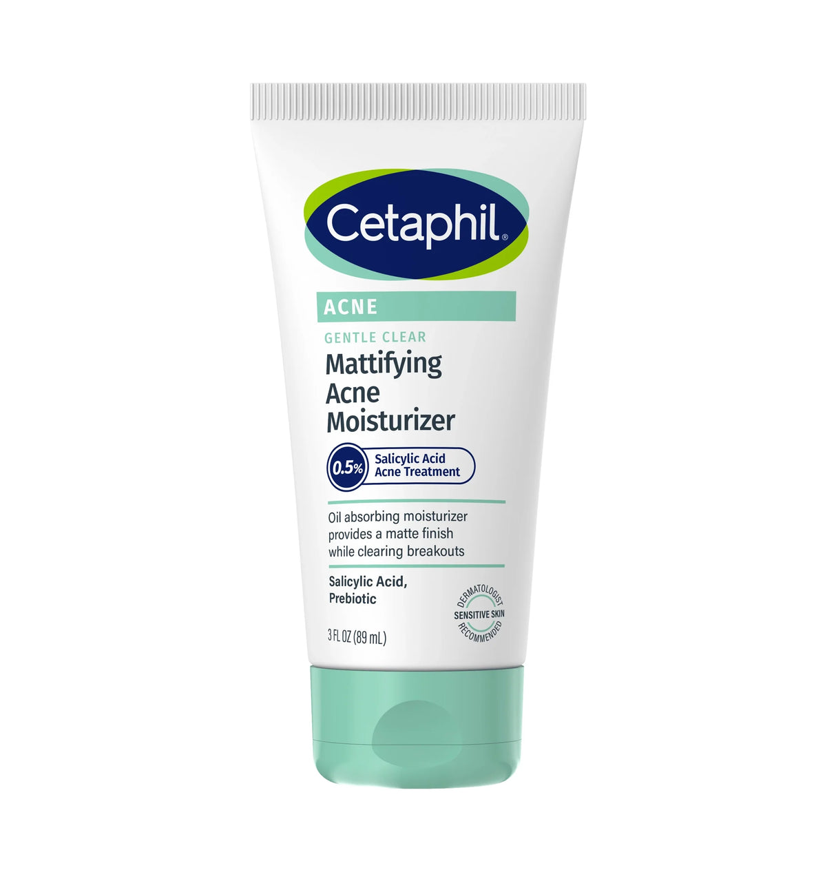 Cetaphil Gentle Clear Mattifying Acne Moisturizer 3 fl oz - New
