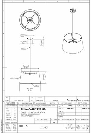 Ceyhan Ceiling Light - Clearance