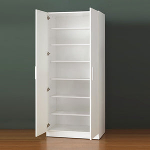Mia - Farmhouse Shoe Cabinet With 6 Shelves