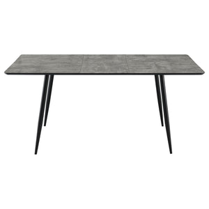 Grant - Extension Dining Table With Butterfly Leaf - Gray