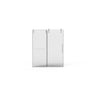 Frameless Shower Door, Sliding Shower Door, Premium 5 / 16" (8 Mm) Thick Tempered Glass Shower Enclosure With Towel Bar, Double Side Easy Clean Coat, Finished With Buffer