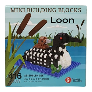 Mini Building Blocks - Loon